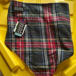 Skida Plaid Fleece Bandana